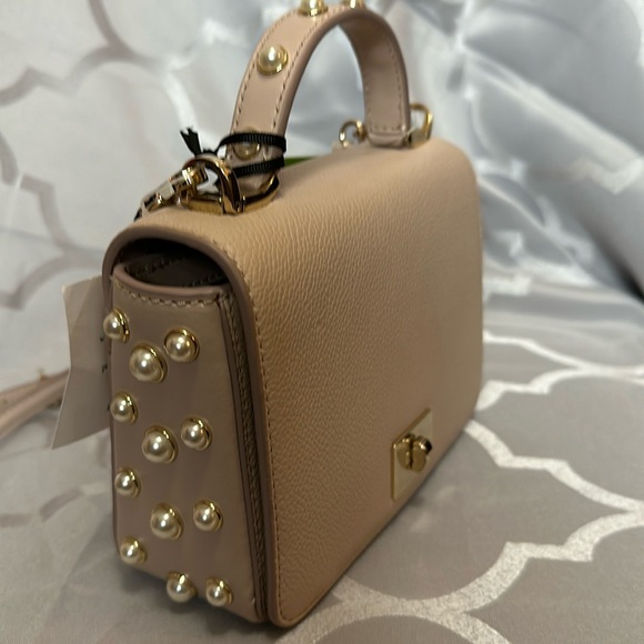 kate spade Handbags - NWT Kate Spade Serrano Place Pearl Maisie Crossbody in PALE PINK